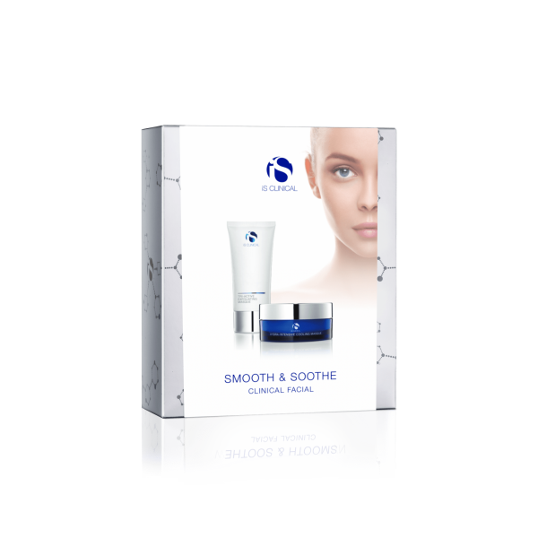 SMOOTH & SOOTHE CLINICAL FACIAL - СПА-ДОГЛЯД «ОКСАМИТОВА ШКІРА» (Tri-Active Exfoliating Masque 120г Hydra-Intensive Cooling Masque 120 г. Pro-Heal Serum® Advance+®, 3,75 мл, Hydra-Cool Serum® 3,75 мл, Reparative Moisture Emulsion 2 г)